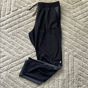 Women’s Under Armour Squad Warm Up Black Athletic Pants